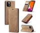 Чехол книжка Caseme с магнитом для iPhone 14 Pro Max коричневый бумажник - изображение 2