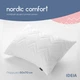 Подушка NORDIC COMFORT+ IDEIA 50х70 см с молнией белая (8-34694*001) - изображение 3