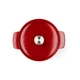 Кастрюля KitchenAid чавунна з кришкою 3,3 л Червона (CC006057-001) - изображение 3