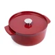 Кастрюля KitchenAid чавунна з кришкою 5,2 л Червона (CC006060-001) - изображение 1