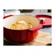 Кастрюля KitchenAid чавунна з кришкою 5,2 л Червона (CC006060-001) - изображение 4