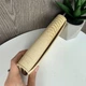 Женский кожаный кошелек крокодил Gesilang натуральная кожа с крокодилом молочный (119М) - изображение 8