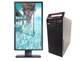 Комплект ПК: Lenovo ThinkCentre E73 Tower / Intel Core i3-4170 (2 (4) ядра по 3.7 GHz) / 8 GB DDR3 / 500 GB HDD / Intel HD Graphics 4400 / DVD-RW + Монітор Dell P2212Hb / 22" (1920x1080) TN / DVI, VGA, USB Type-B б/в - зображення 1
