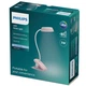 Настільна лампа Philips LED Reading Desk lamp Donutclip 3W, 4000K, 1200mAh (Lithium battery), рожевий (929003179627) - зображення 6