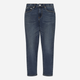 Jeansy mom fit młodzieżowe dziewczęce Levi's Lvg Mini Mom Jeans 4EG377-BIU 146-152 cm Ciemnoniebieskie (3666643045869) - obraz 4