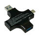 USB тестер тока напряжения емкости, с Bluetooth, Type-C MicroUSB, Atorch J-7C - изображение 4