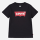 Дитяча футболка для хлопчика Levi's Lvb-Batwing Tee 8E8157-023 122-128 см Чорна (3665115030525) - зображення 6