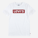 Підліткова футболка для хлопчика Levi's Lvb Short Sleeve Graphic Tee Shirt 9EE551-001 146-152 см Біла (3665115674170) - зображення 1