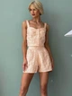 Костюм с шортами Jadone Fashion Бали M персиковый - изображение 2