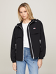 Вітровка жіноча Tommy Jeans DW0DW17747-BDS S Чорна (8720646645961) - зображення 1