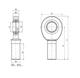 Підшипник ковзання SAL 10T/K (SAL10T/K) BEL - зображення 2