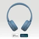 Навушники On-ear Sony WH-CH520 BT 5.2, SBC, AAC, Wireless, Mic, Синій - изображение 4