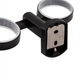 Склянка з тримачем Qtap Liberty настінна подвійна QTLIBBLM1155 Black - изображение 3