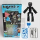 Набор фигурка Stikbot New collection для анимационного творчества Стикбот с оружием для съёмки видео Черный - изображение 1
