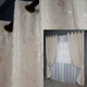 Комплект штор на люверсах VR-Textil Льон мармур Pavliani № 1178ш 150х250 см 2 шт Світло-бежевий (37-0028) - зображення 1