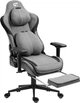 Геймерське крісло GT Racer X-2308 Fabric Gray/Black - зображення 8