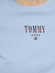 Koszulka damska bawełniana Tommy Jeans DW0DW17839-C3S XS Niebieska (8720646656325) - obraz 3