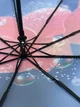 Парасолька жіноча автоматична Flagman з квітковим принтом 9 спиць анти-вітер (153/1) - зображення 3