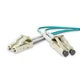 Патч-корд оптичний NanoConnect LC/UPC-LC/UPC Бірюзовий LSZH, Multimode OM3 (MM), Duplex, 2мм - 2 м - зображення 3