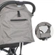 Детская коляска прогулочная синяя Bambi M 5727 FLASH Latte, коляска-книга - изображение 6