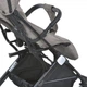 Детская коляска прогулочная синяя Bambi M 5727 FLASH Latte, коляска-книга - изображение 8