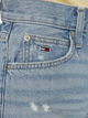 Krótkie spodenki damskie jeansowe Tommy Jeans DW0DW17641-1AB 28/NI Niebieski (8720646645909) - obraz 3