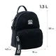 Міні рюкзак-сумка GoPack Education GO24-181XXS-4 чорний - зображення 2