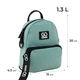 Мини рюкзак-сумка GoPack GO24-181XXS-2 188 г 20x15x4.5 см мятный - изображение 2