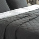 Покривало з наволочками La Modno Harmony 220x240 Dark Grey (100% бавовна) (200333) - изображение 2