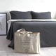 Покривало з наволочками La Modno Harmony 220x240 Dark Grey (100% бавовна) (200333) - изображение 4