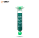 Ультрафиолетовый лак Amaoe M56-10CC маска для пайки, ремонта плат Green (24g) - изображение 2