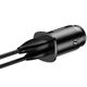 Автомобільний зарядний пристрій для телефона від прикурювача USB Type С зі швидкою зарядкою смартфона планшета 30W PD3.0 QC4.0 3А Baseus авто зарядка 2 роз'єми юсб і тайп сі - зображення 7