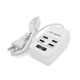 Сетевой фильтр ТВ-Т05, 4 USB, 1.5 м, сечение 3х0,75мм, 2.1А, White Voltronic ТВ-Т05-White - изображение 3