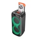 Портативная колонка-караоке HOCO HA7 75W с RGB подсветкой Black - изображение 2