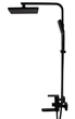 Душевая система Globus Lux SICILIA VAN-SBQ-SH-04-BB с тропическим душем - изображение 3