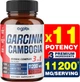 Премиальная добавка экстракт гарцинии камбоджийской Agobi 3in1 Garcinia Cambogia 120 капсул - изображение 1