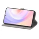 Кожаный чехол-книжка Epik Art Case с визитницей для Xiaomi Redmi Note 8T Серый - изображение 3
