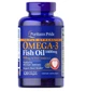 Омега 3 Puritan's Pride Triple Strength Omega-3 Fish Oil 1400 mg 950 mg Active Omega-3 120 Softgels (000004246) - изображение 1