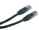 Патч корд Cablexpert PP12-3M/BK, UTP, категория. 5E, литой, 50u" штекер с фиксатором, 3 м, черный - изображение 2