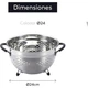 Друшляк MasterPro Foodies collection 24 см (BGMP-1530) - зображення 3