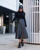 Стильная юбка Jadone Fashion Арна XXL черная - изображение 3