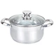 Каструля з кришкою Gusto Force GT-1107-16 16 см 1.9 л срібляста - зображення 5