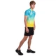Футболка поло спортивная мужская Zelart Fit 7321 размер S (42-44) Blue-Yellow - изображение 6