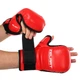 Перчатки для смешанных единоборств Zelart Fight Gear 4612 размер L Red - изображение 1
