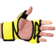 Перчатки для смешанных единоборств Zelart Fight Gear 5699 размер L Yellow-Black - изображение 3