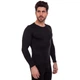 Спортивная компрессионная футболка мужская Zelart Fit 506 размер S (150-160 см) Black - изображение 1