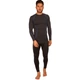Спортивная компрессионная футболка мужская Zelart Fit 1001 размер M (165-170 см) Black-Blue - изображение 4
