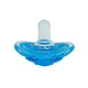 Детская пустышка силиконовая Mega Zayka MGZ-0517(Blue) круглая - изображение 2