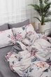 Комплект постельного белья Moon&Star семейный 143х210х2 наволочки 4х50х70 Flowers Gray Бязь Gold Люкс (MS-820001038) - изображение 6