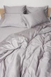 Комплект постельного белья Moon&Star евро 200х220 наволочки 2х40х60 Smoke Satin Premium (MS-820000430) - изображение 6